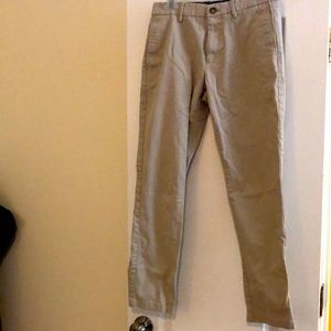 Uniform Pants Old Navy Khaki Pants 29x30 Slim